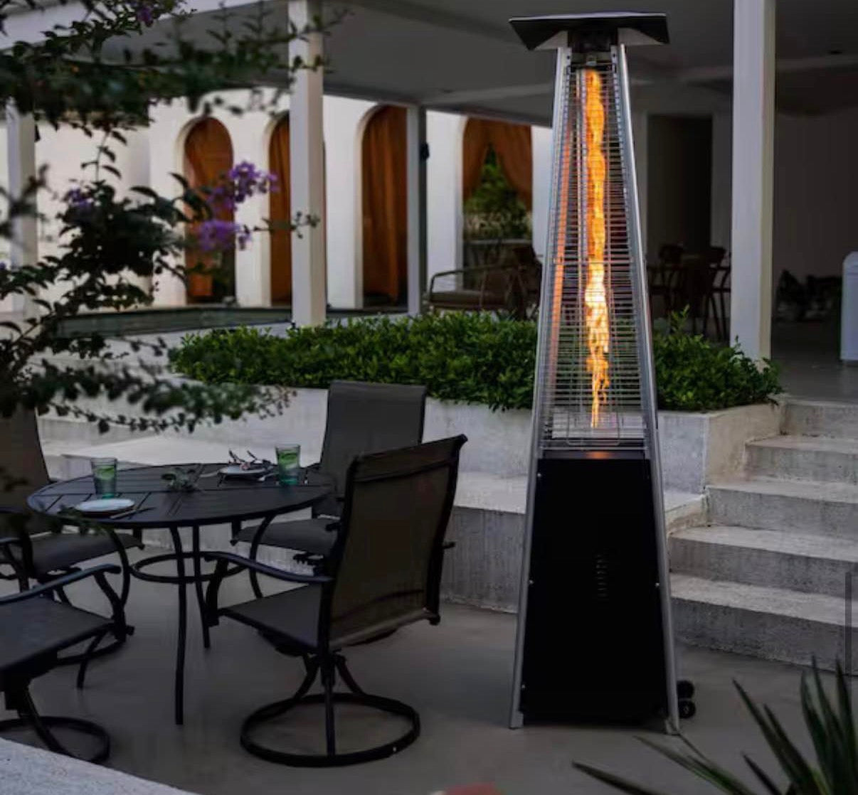 48,000 BTU Patio Heater with Wheels
