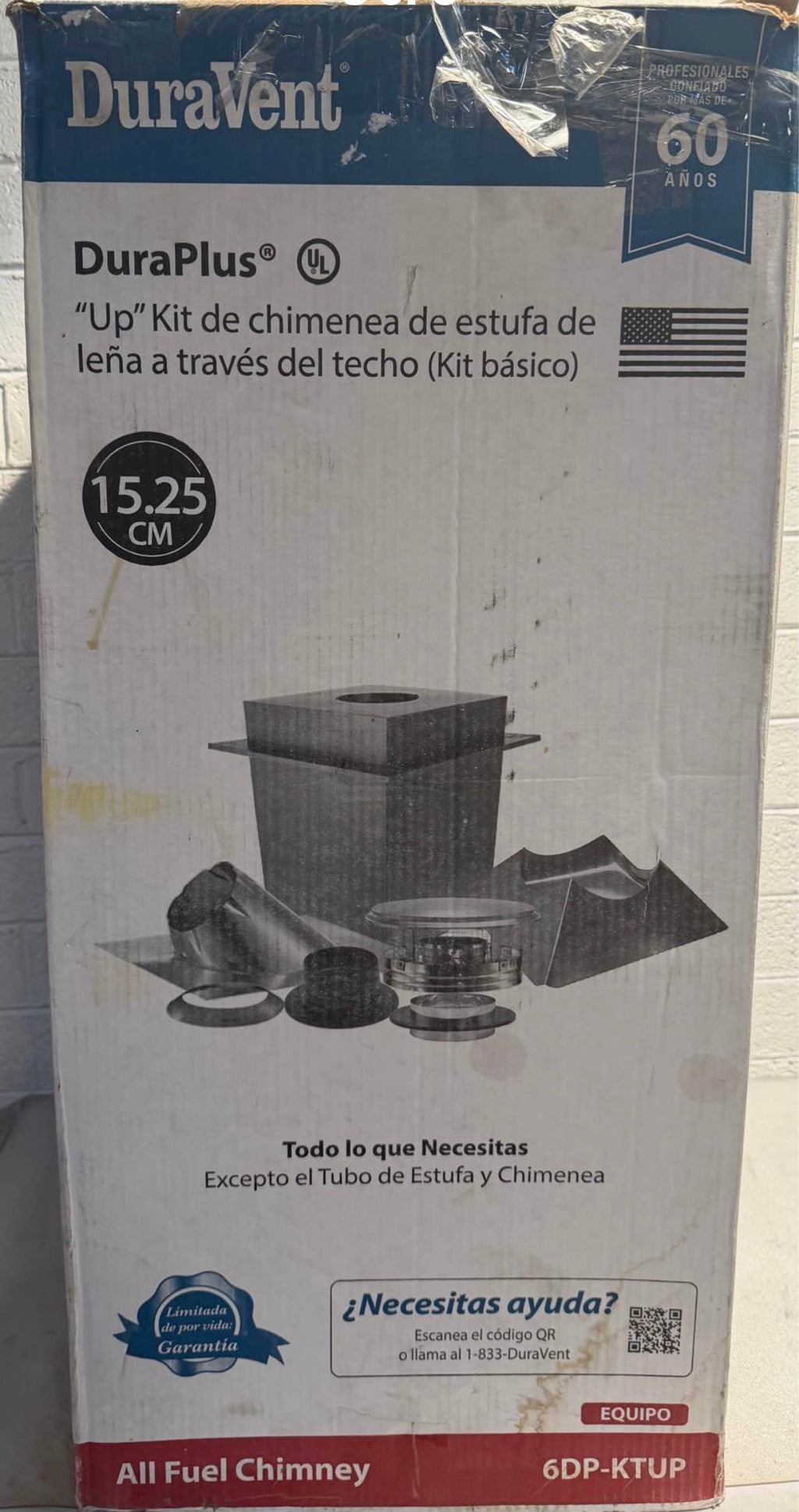 DuraPlus All-Fuel Chimney 6in. Diameter Basic Kit