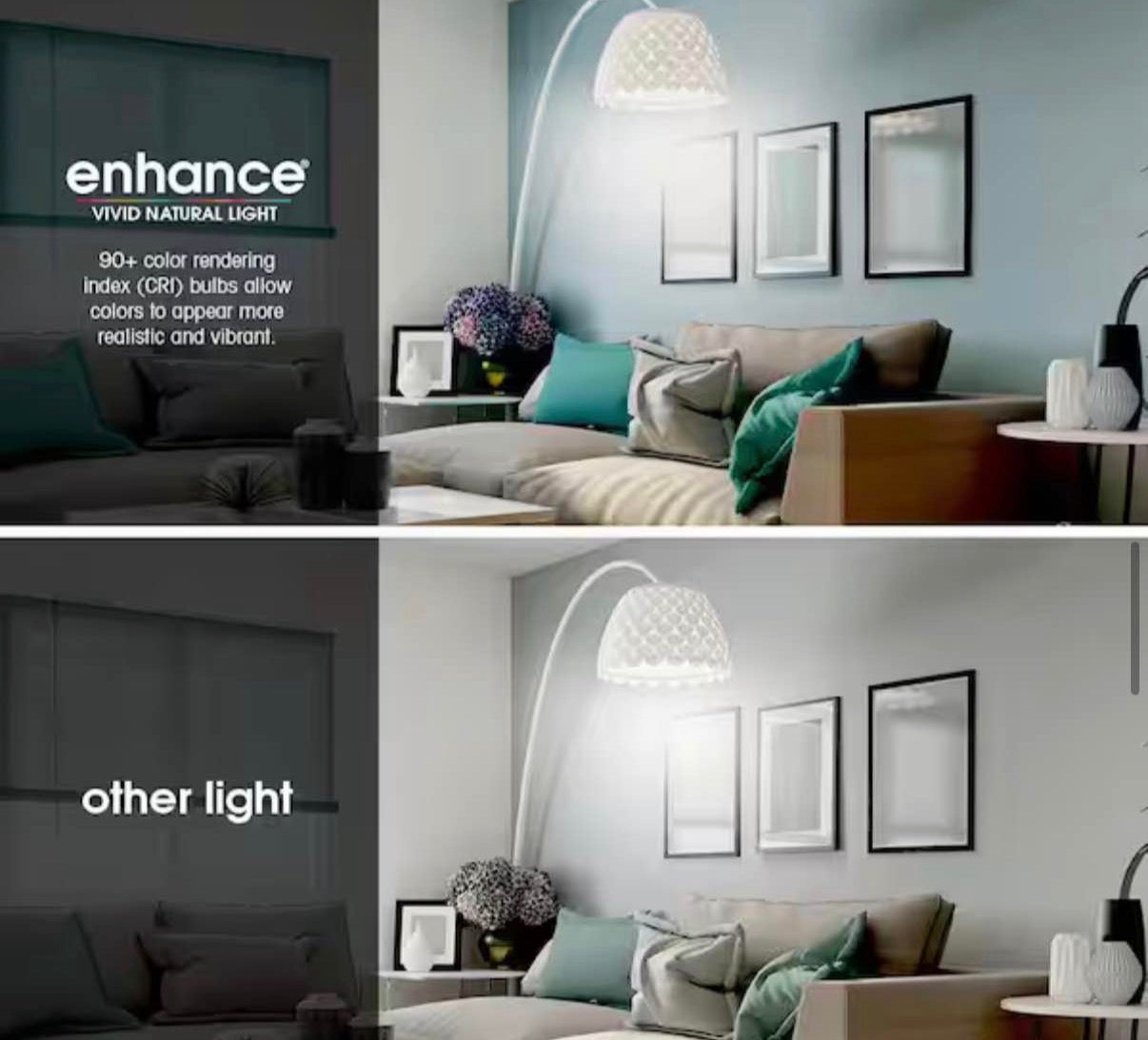 60-Watt LED Light Bulb Daylight (40-Pack)