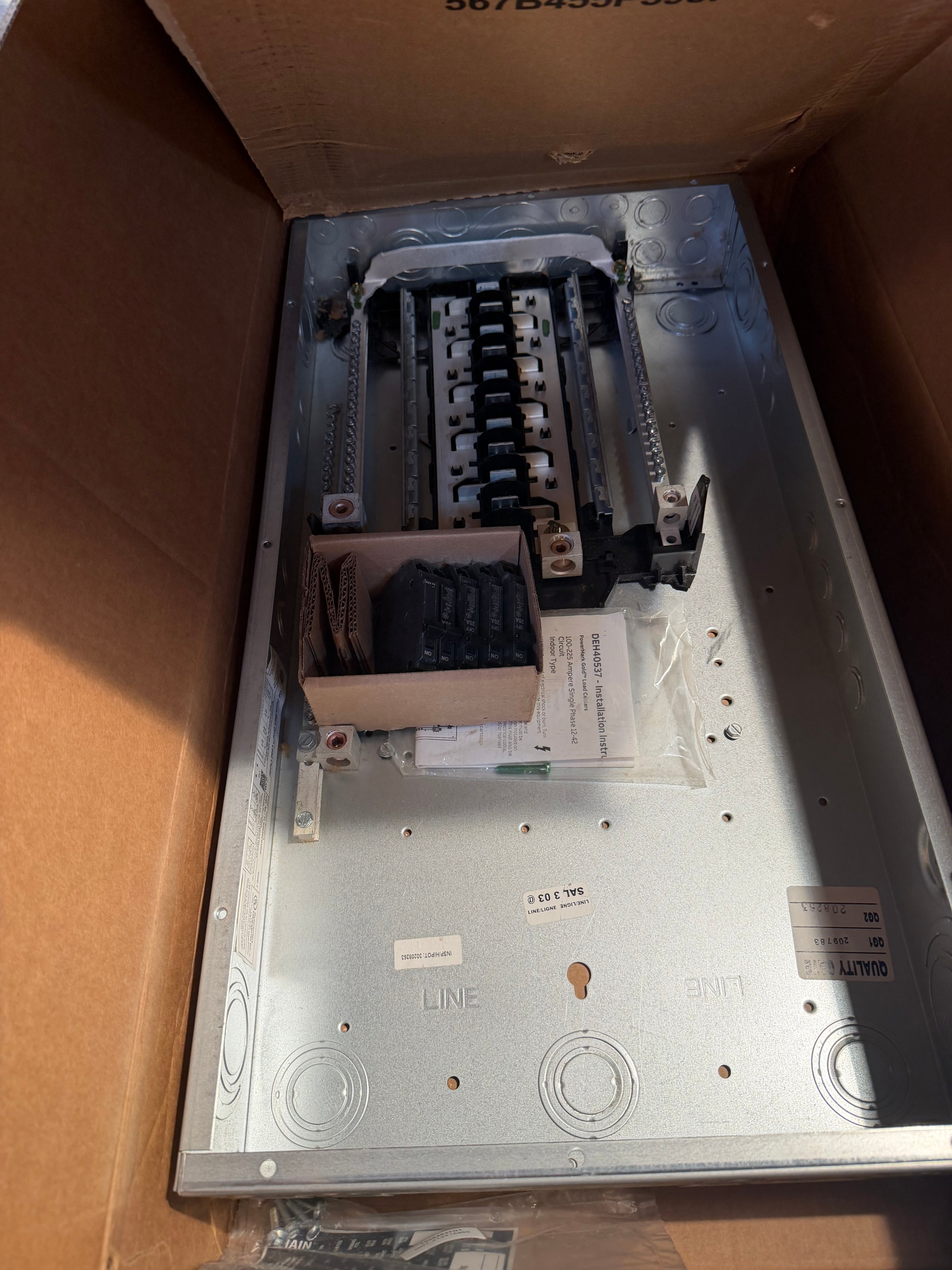 200 Amp 20-Space 40-Circuit Main Lug Indoor Load Center