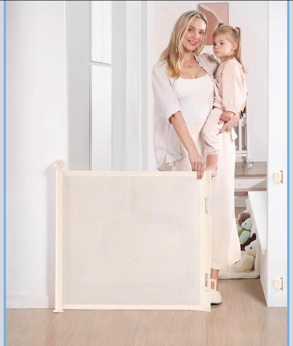 Baby Pet Gate 33/inch Tall, Extends up to 55/inch Wide
