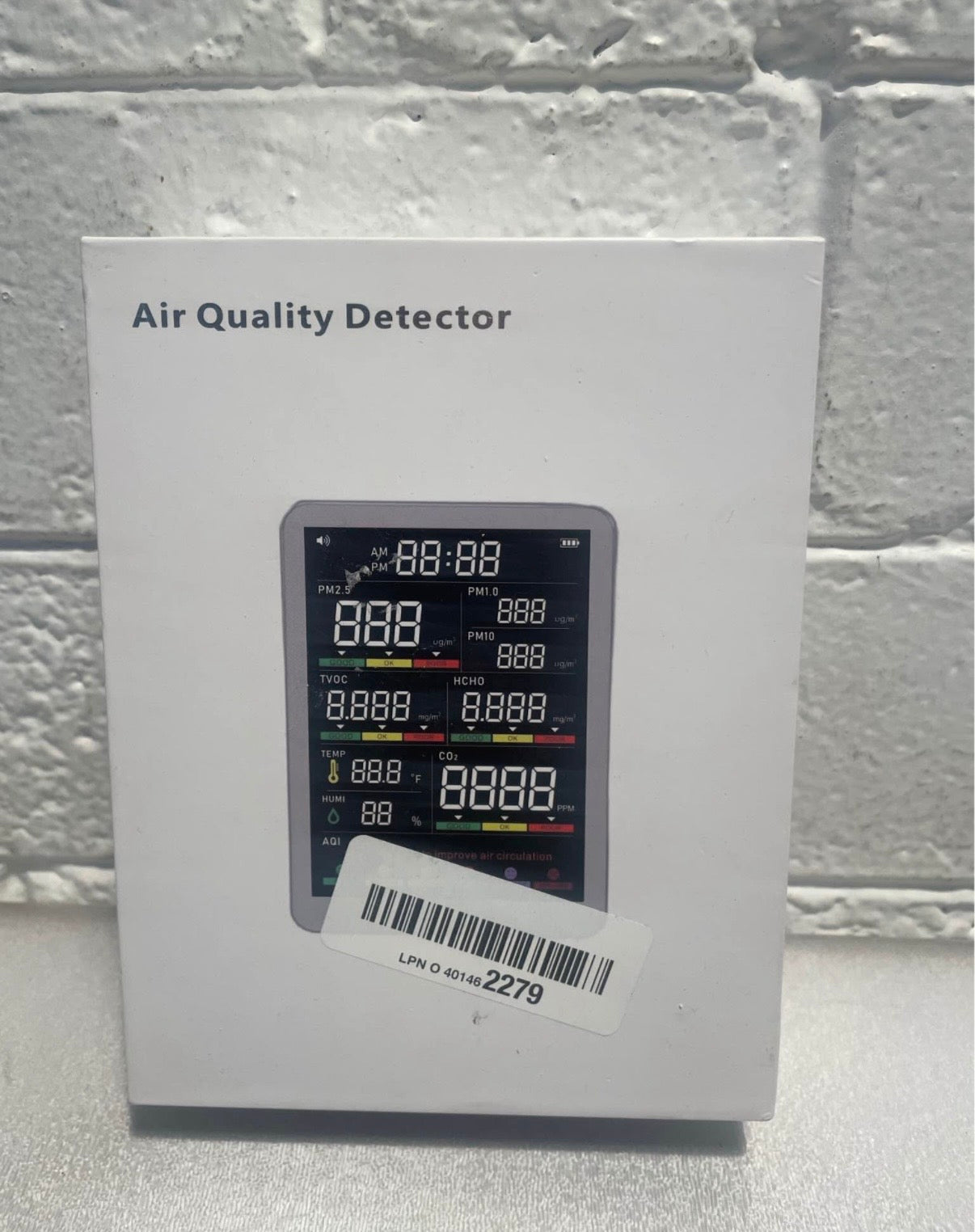 Portable Real-Time Air Quality Monitor
