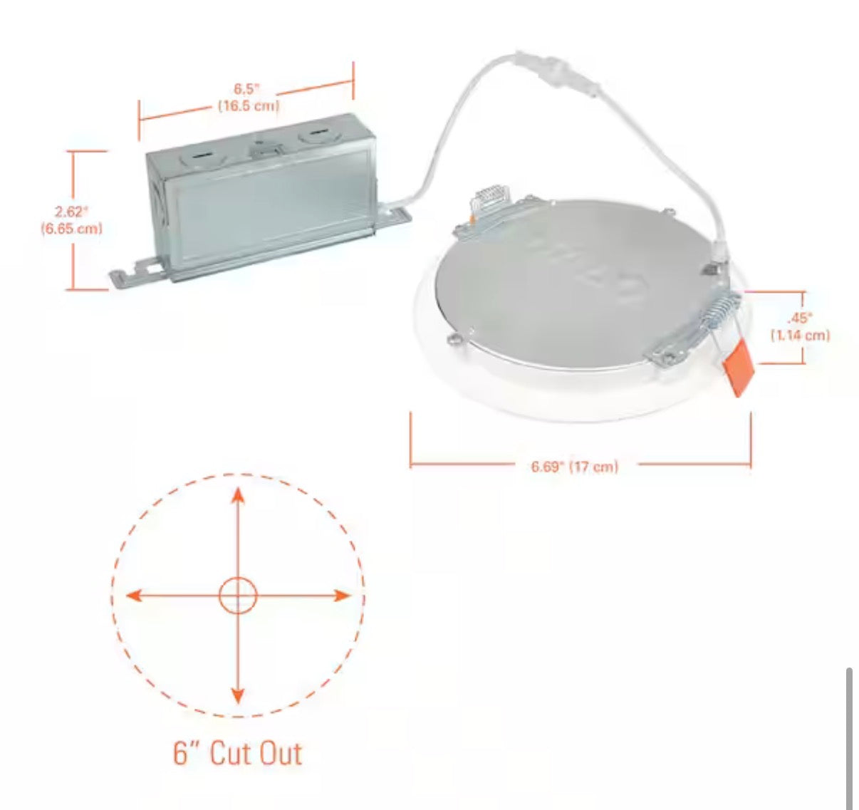 6 in. Adjustable CCT Canless Integrated LED Recessed Light (12 pack)