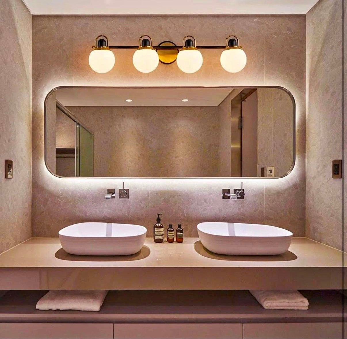Farmhouse Bathroom vanity light