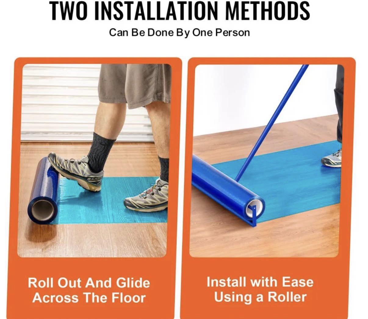 Carpet Protection Film, 24" x 200'
