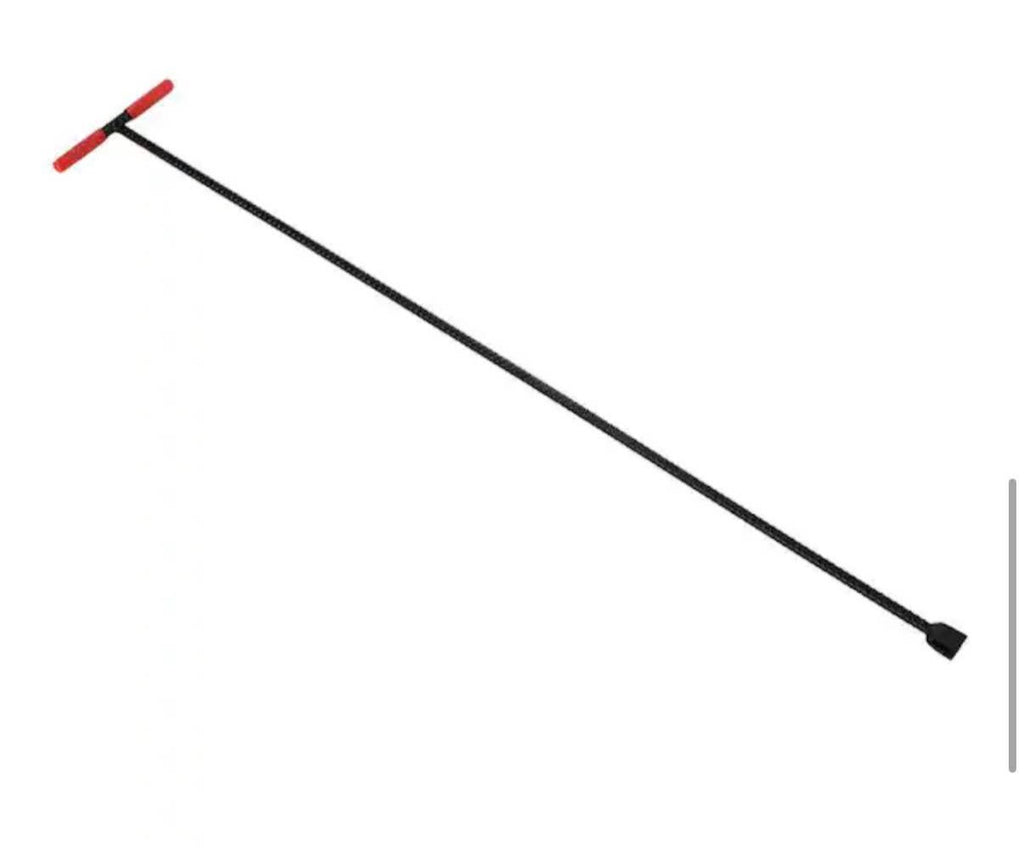 5 ft. Solid Steel Water Meter Valve Key with Grips