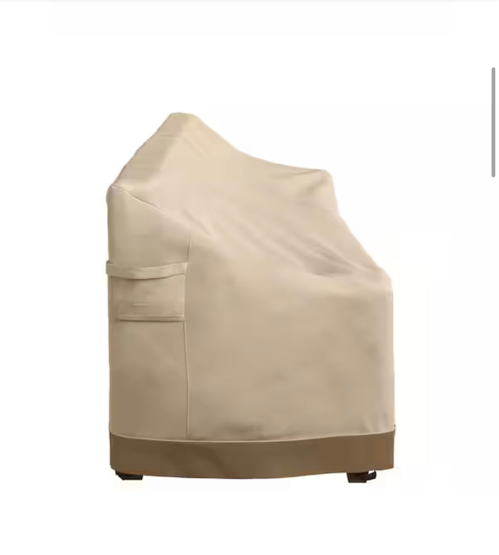Beige Heavy-Duty Outdoor Couch Cover