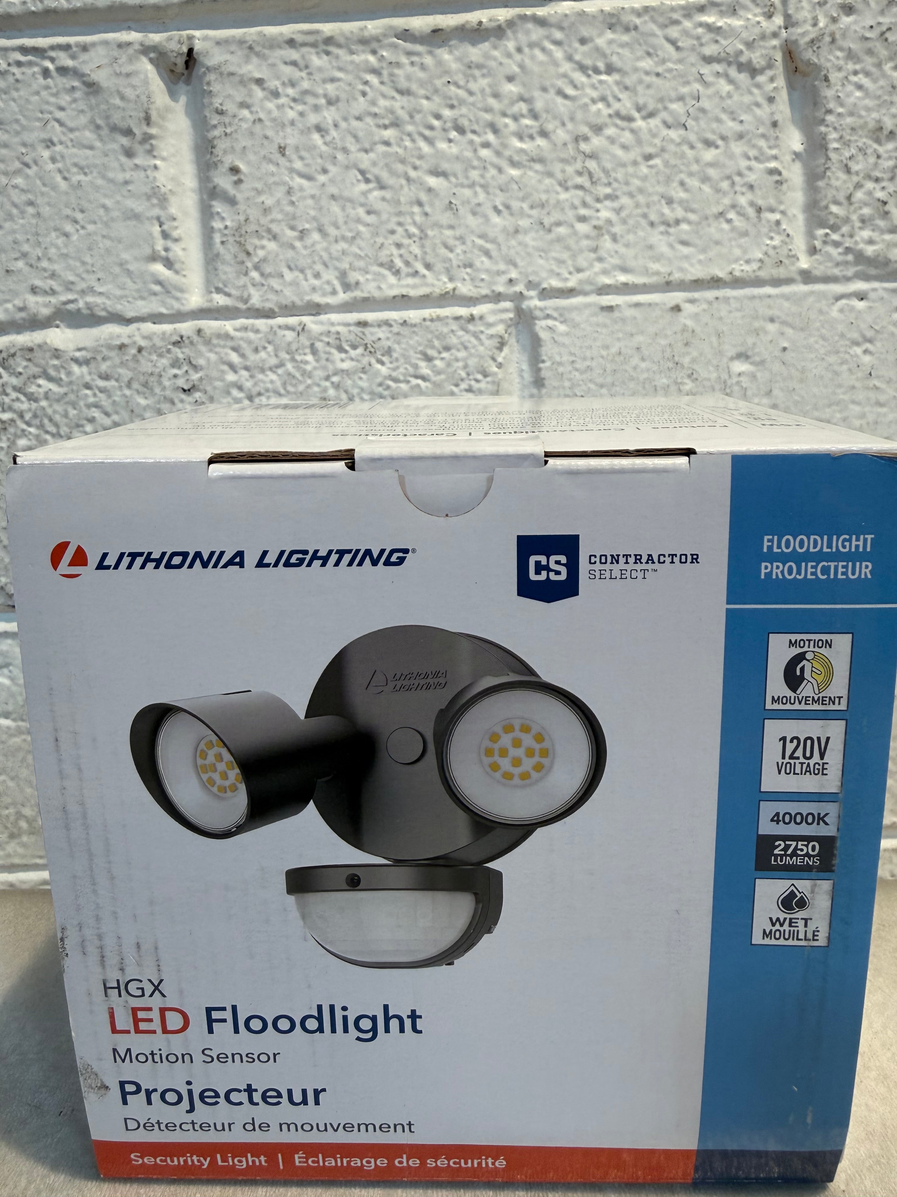 Motion Activated Outdoor Integrated LED Flood Light