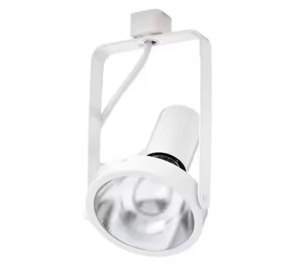 Trac-Lites White Open-Back Gimbal Light