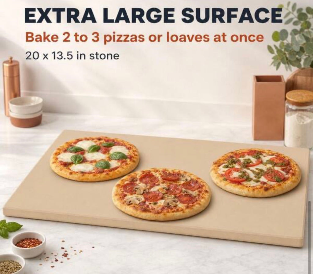 Large Rectangular Pizza Stone