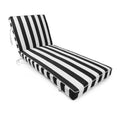 Cabana Stripe Reversible Outdoor Chaise Lounge cushion