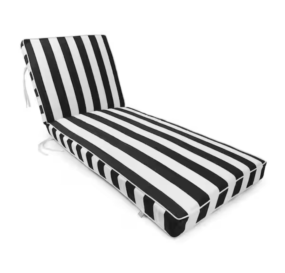 Cabana Stripe Reversible Outdoor Chaise Lounge cushion