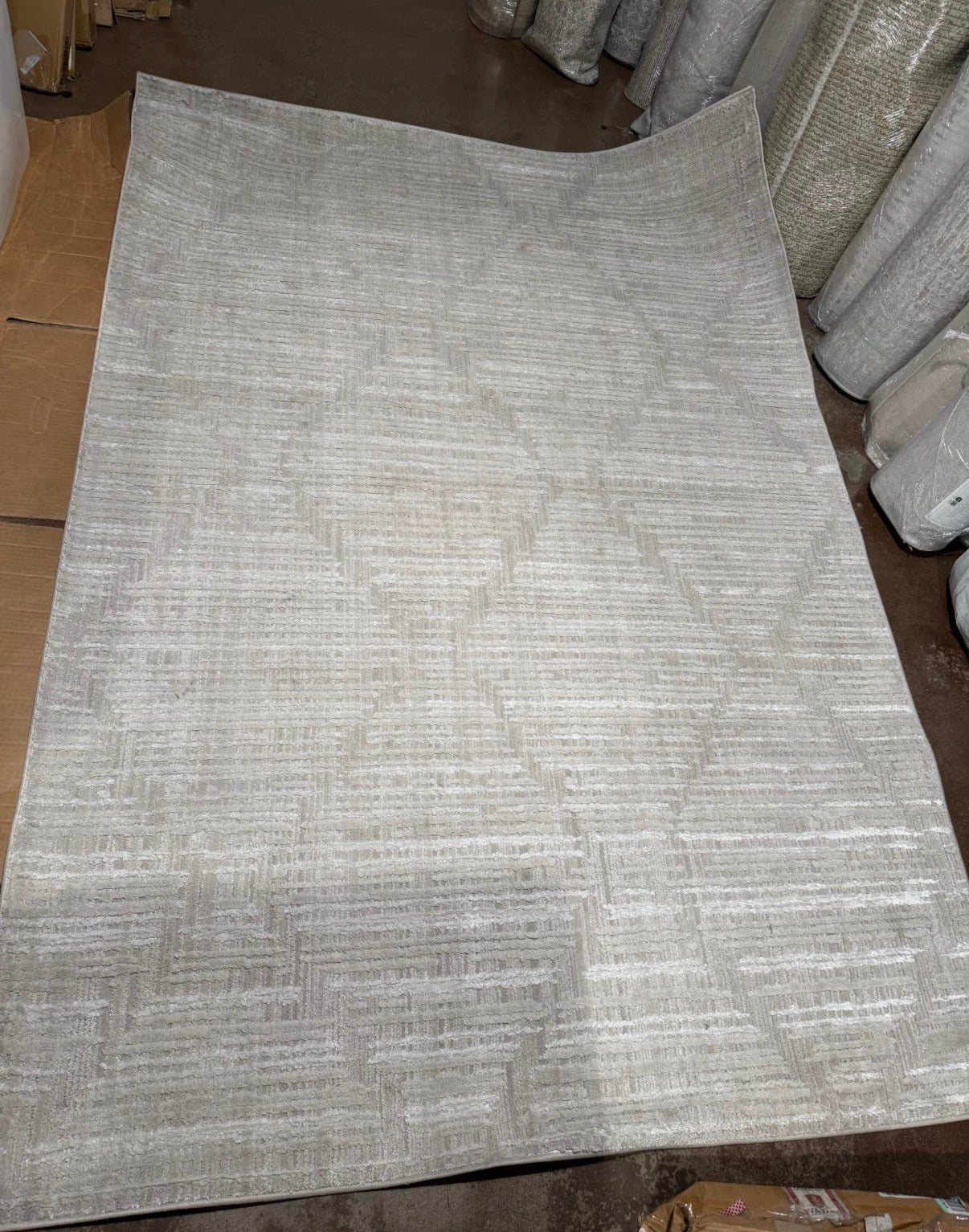 Steinway Rego Geo Area Rug 5x7