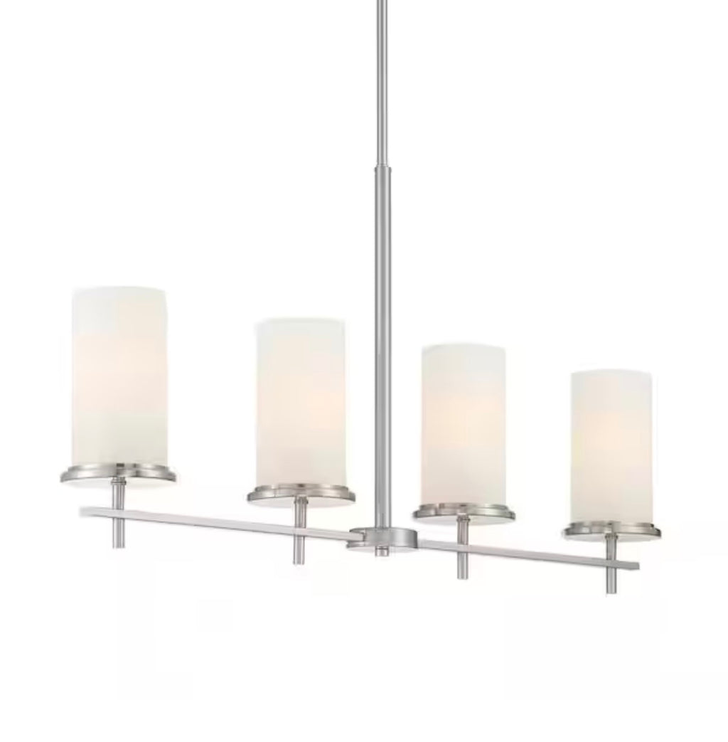 Minka Lavery 4 Light Vantage Nickel Island Chandelier