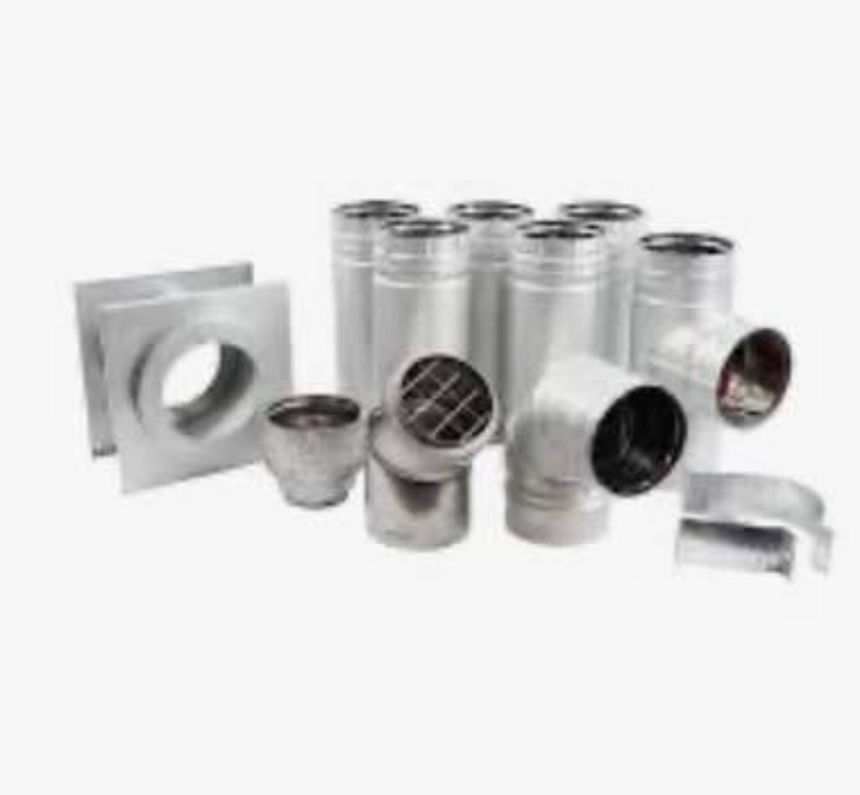 PelletVent for Multi-Fuel 3in. Diameter Horizontal Kit.