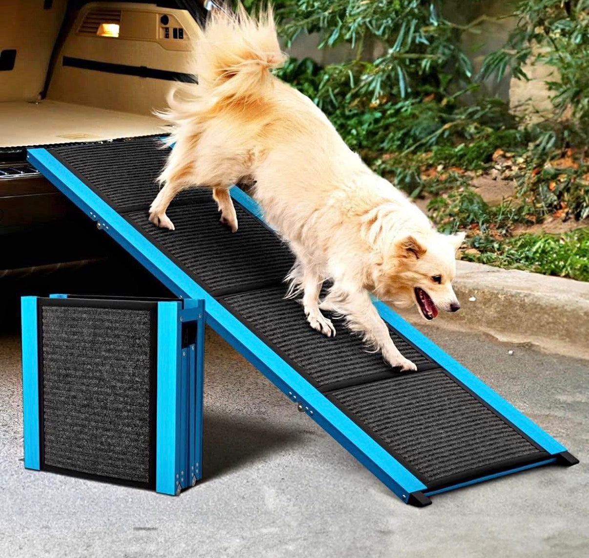Folding Dog car Ramp - 71" x 17"