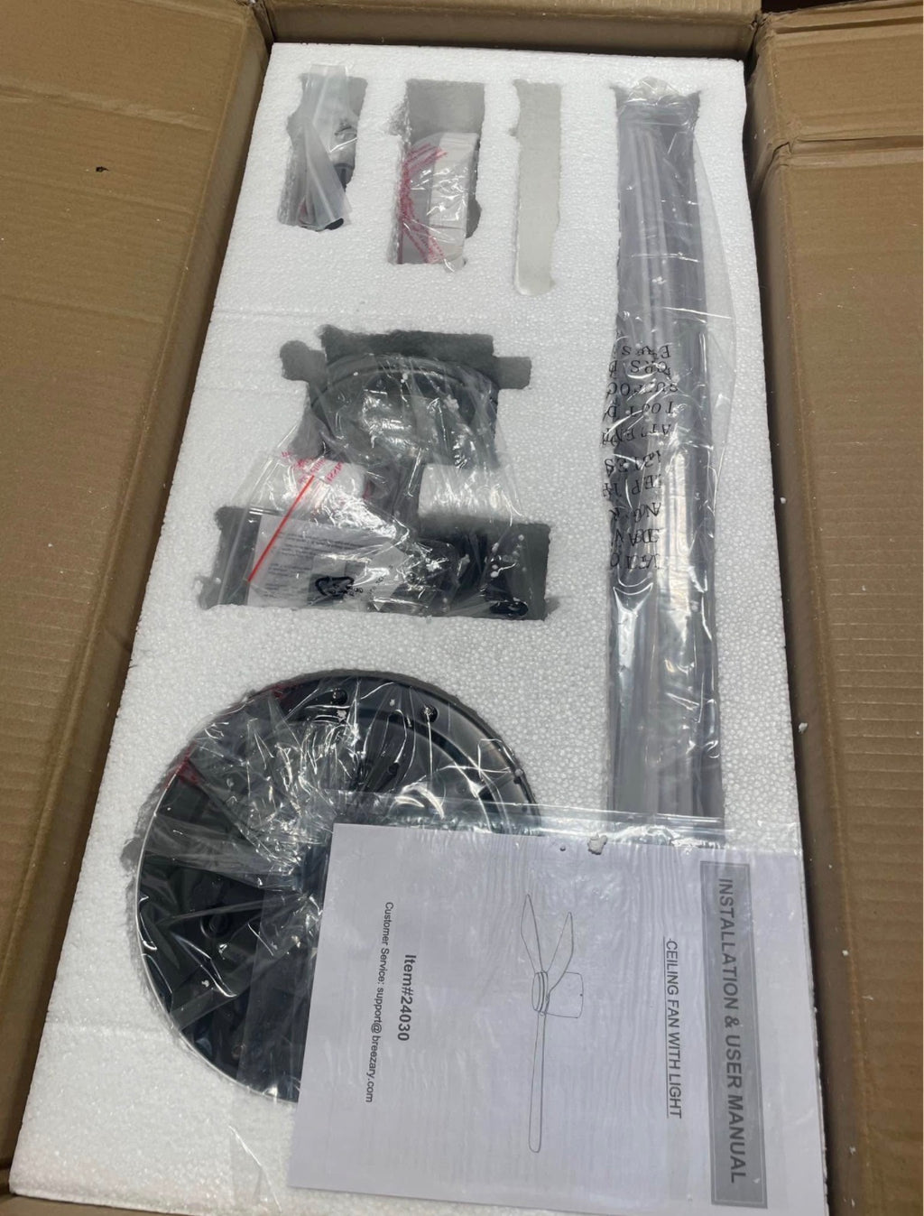 Propeller 52 in Ceiling Fan with Color-Changing LED Light
