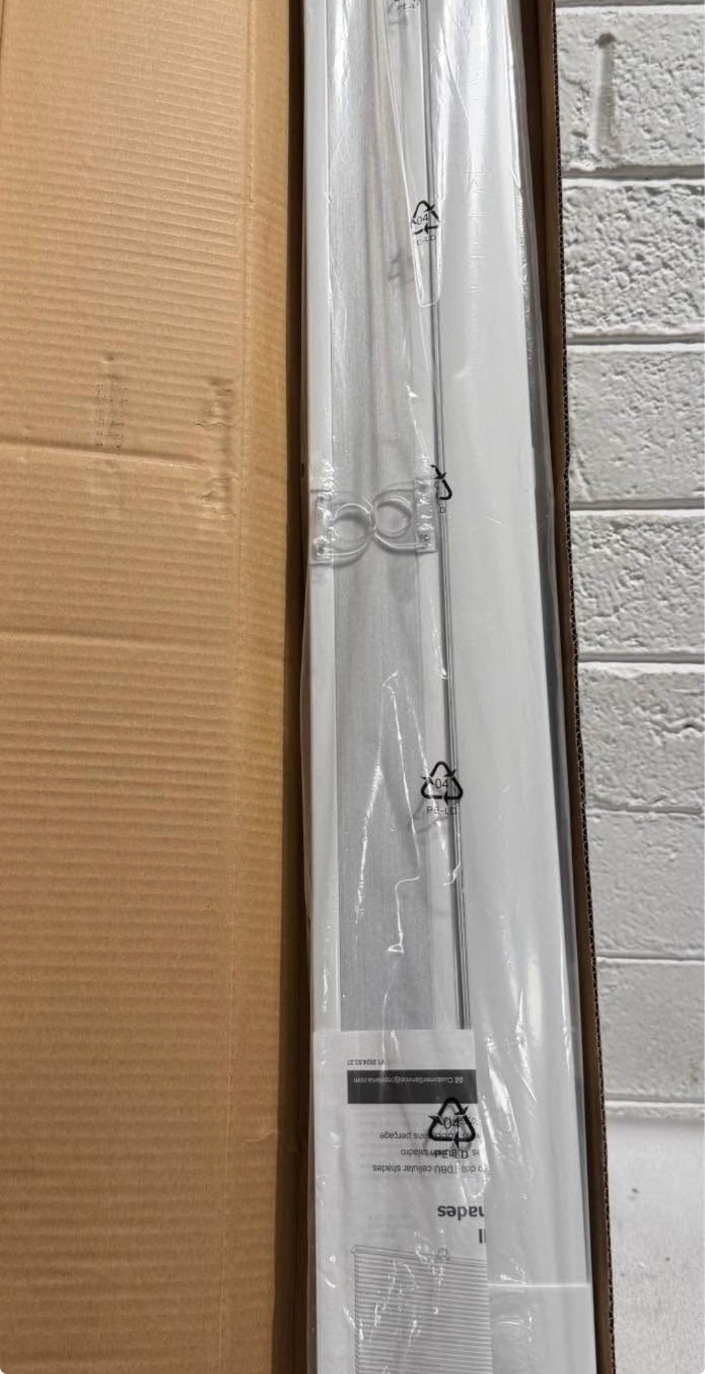 LazBlinds No Tools No Drill Cordless Cellular Shades 36"x64"