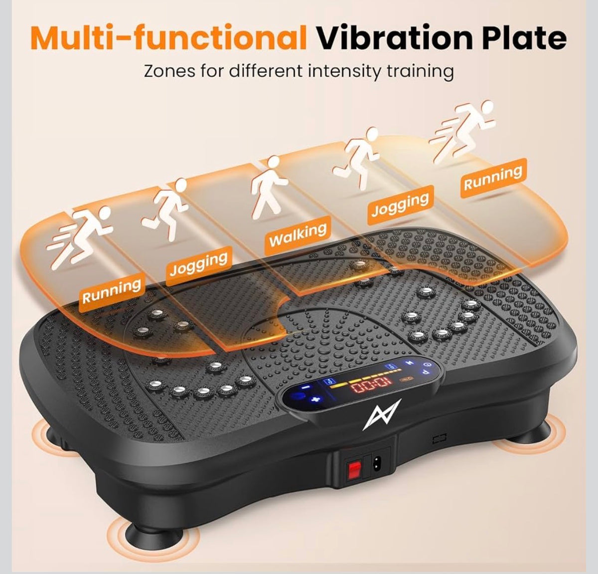 Vibration Plate Exercise Machine Fitness Platform