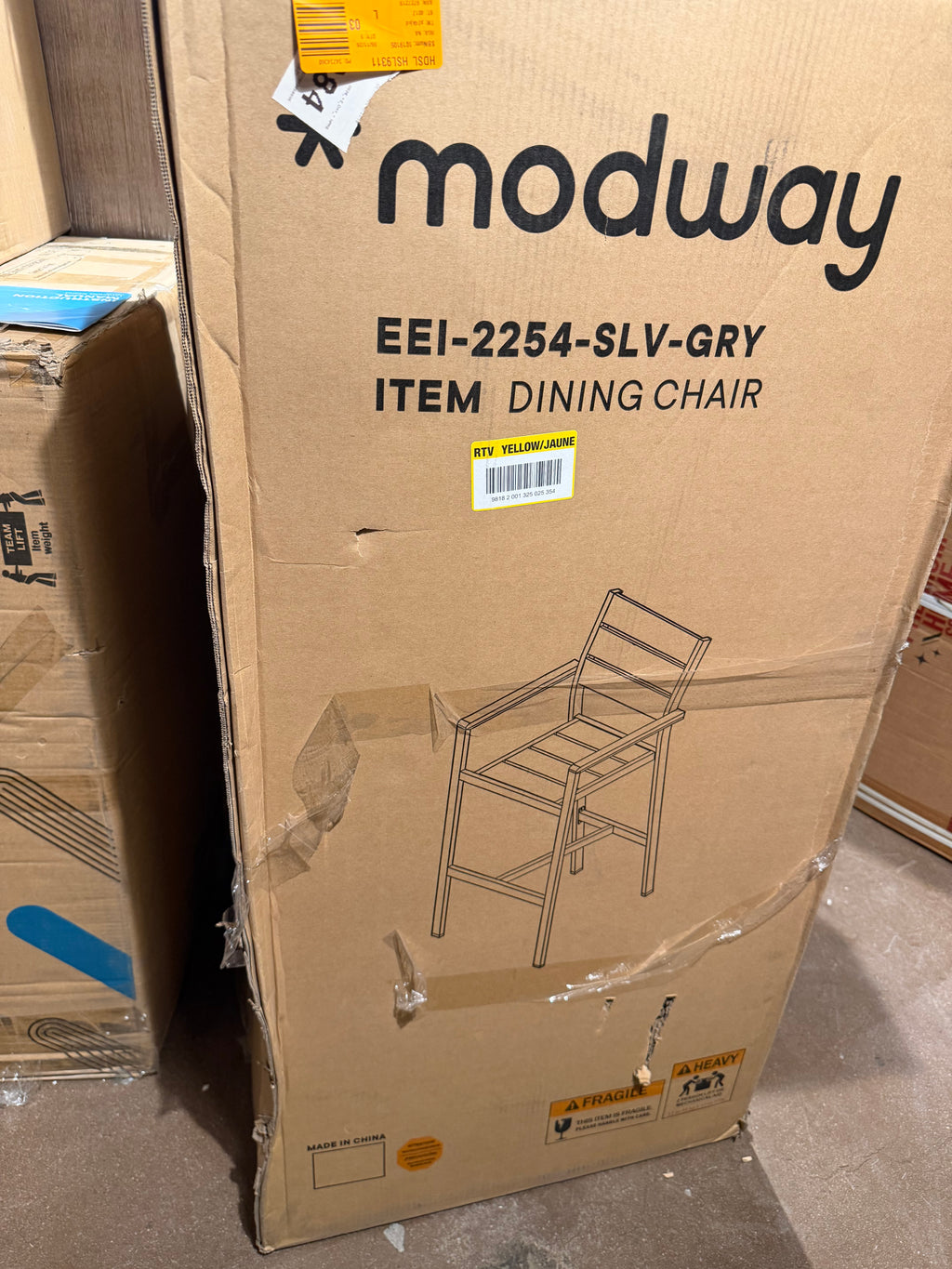 Modern outdoor bar stool