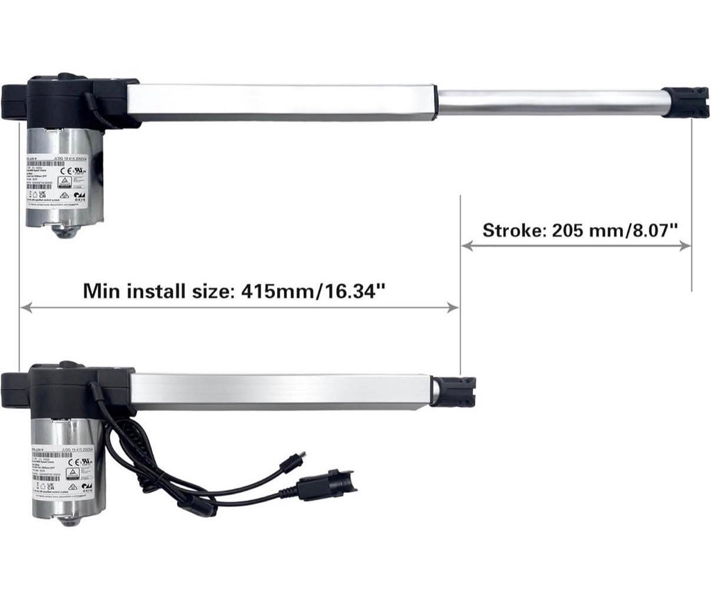 recliner Linear actuator model number  JLDQ.19.415.205D04