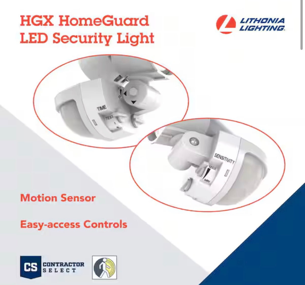 2750 Lumens Motion Activated Outdoor LED Flood Light