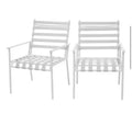 Grand Marina Metal Outdoor Dining Chair Set (2-Pack)