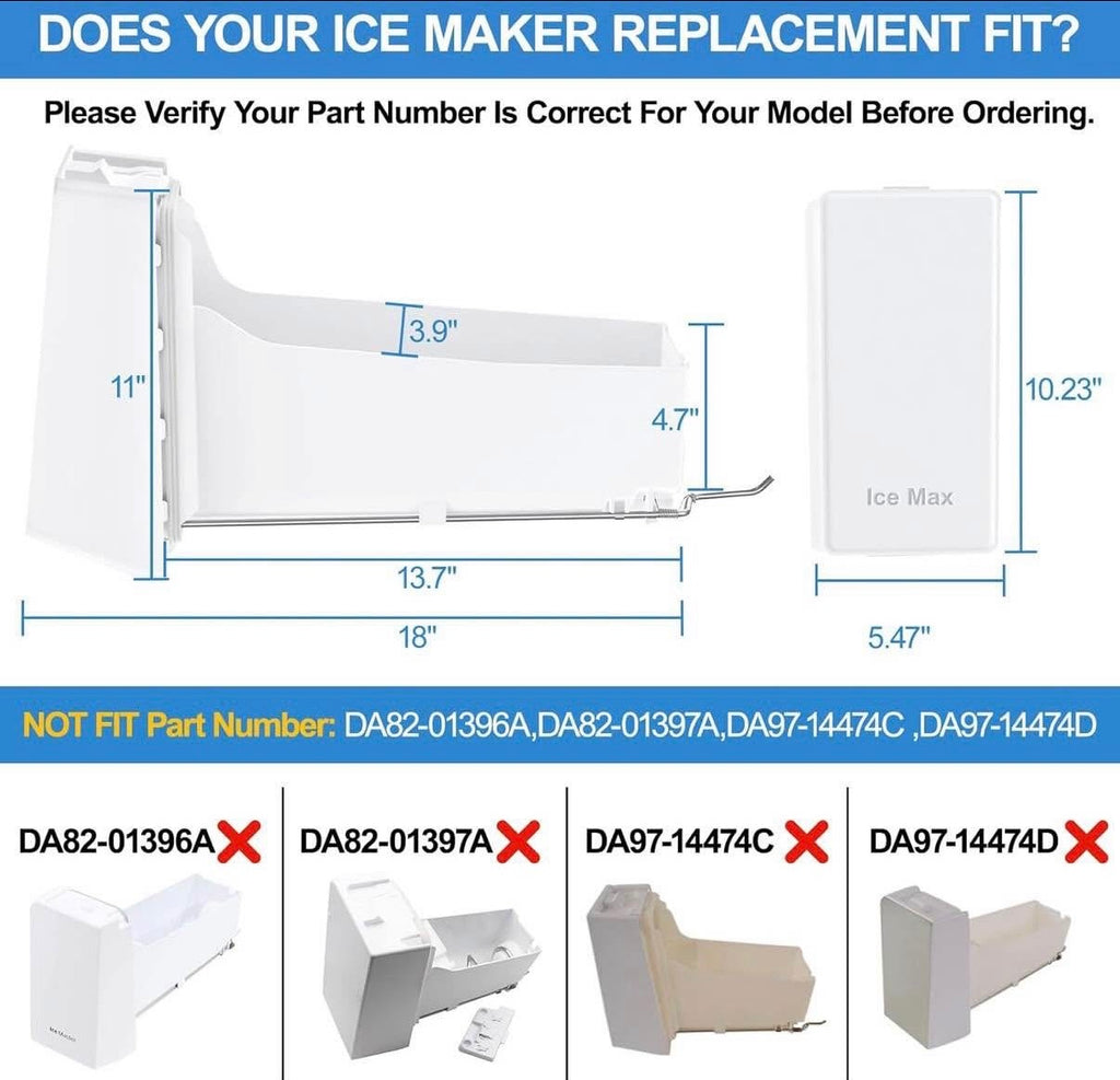 Ice Bucket for Samsung Refrigerator