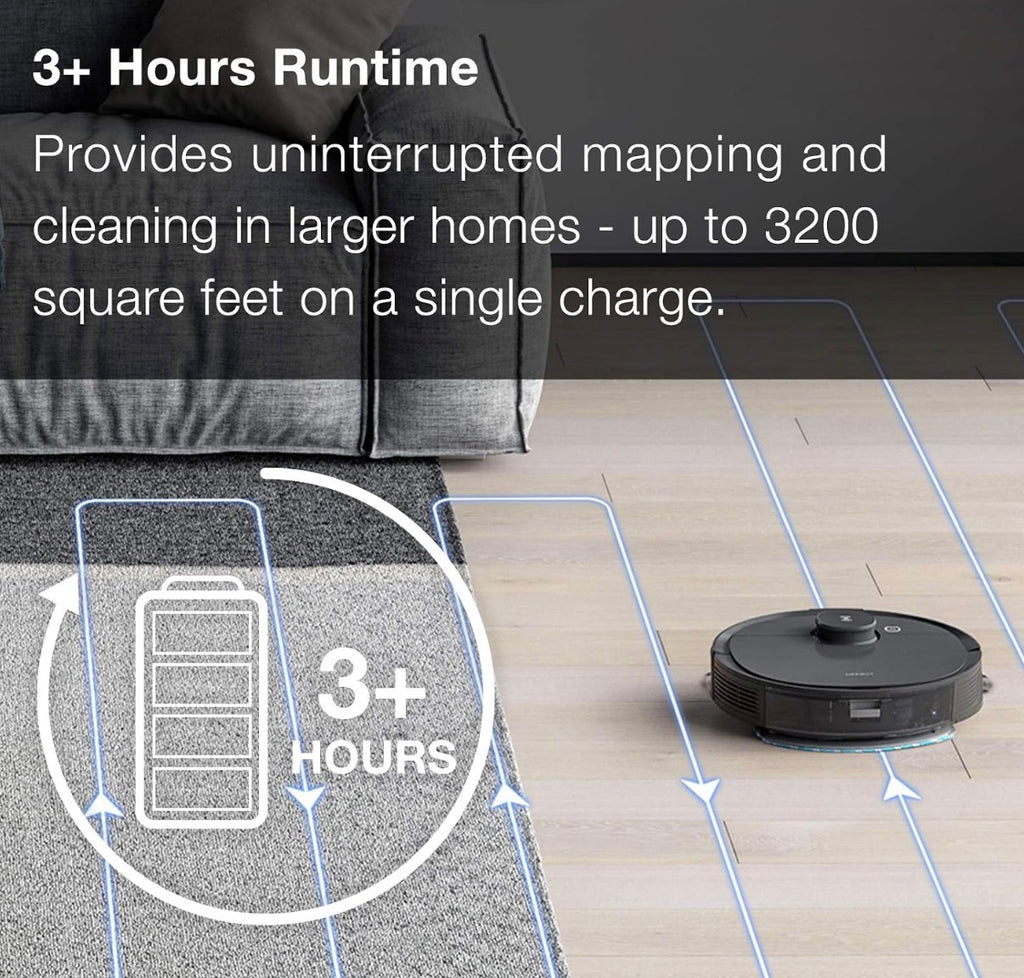 ECOVACS Deebot Ozmo T8 AIVI Robot Vacuum Cleaner & Mop(used)