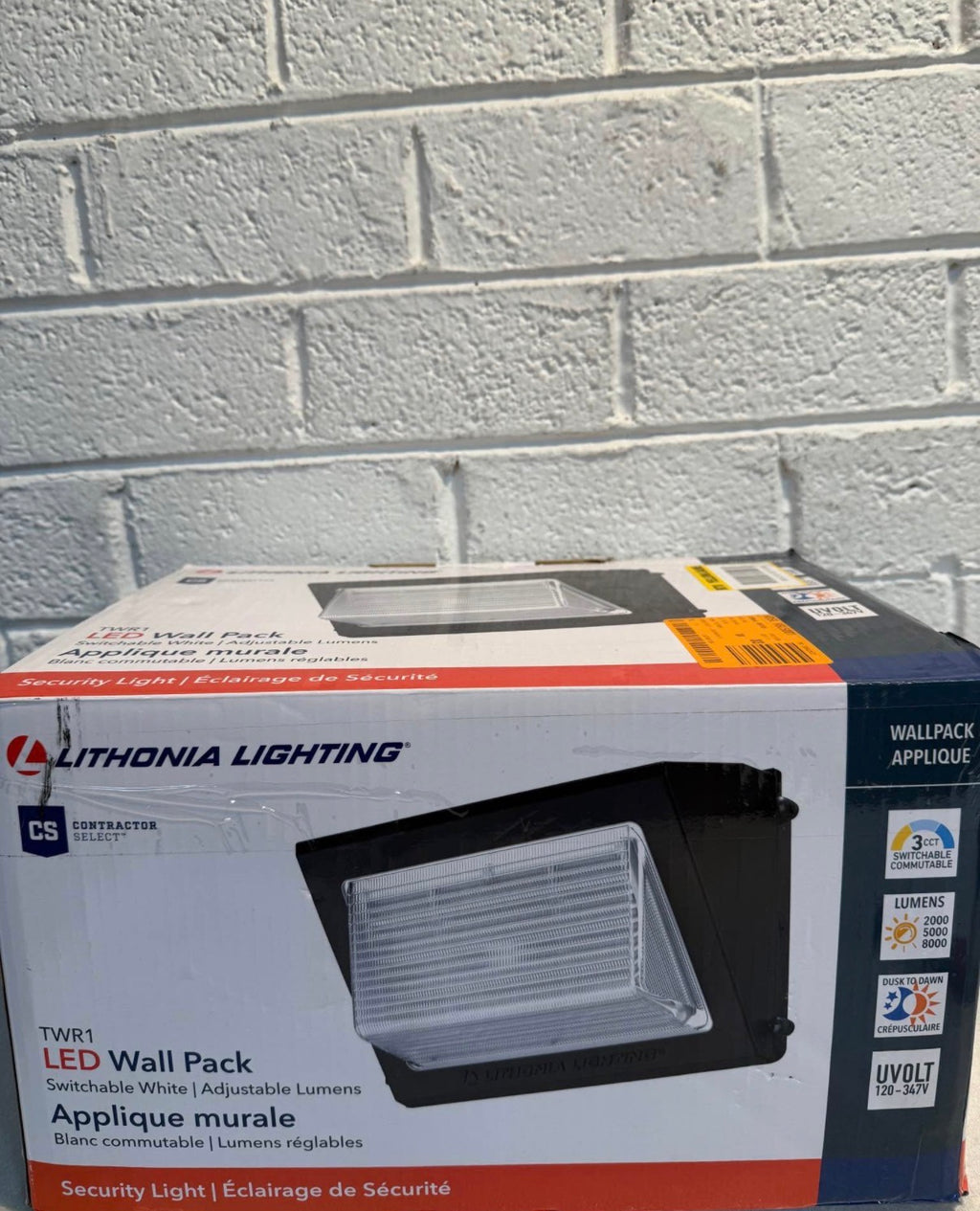 Lithonia Lighting Wall Pack Outdoor Light Fixture 13"