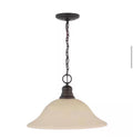 1-Light Mahogany Bronze Pendant Light