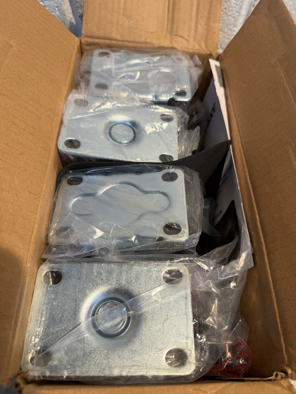 Husky Ready-to-Assemble Caster Set