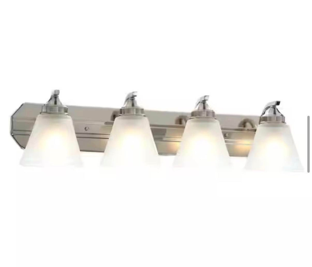 Tavish 30 in. 4-Light Brushed Nickel  vanity light