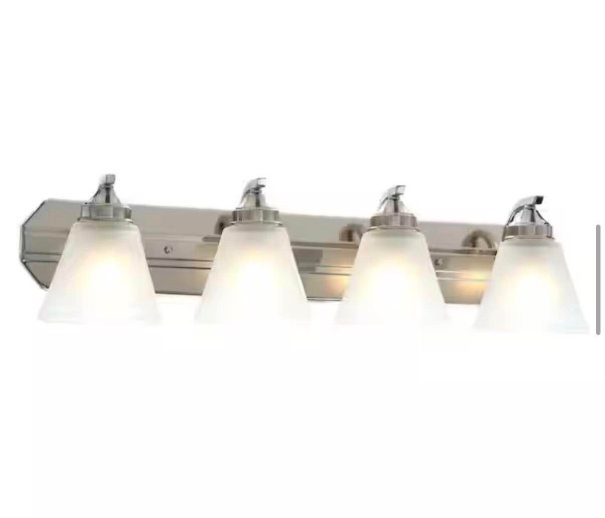 Tavish 30 in. 4-Light Brushed Nickel  vanity light