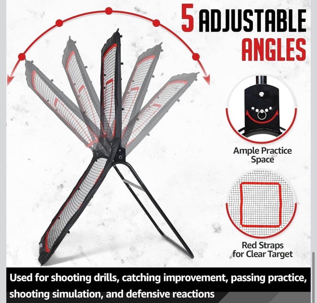 4x7FT  Rebounder Perfect for Lax Baseball Volleyball & Soccer