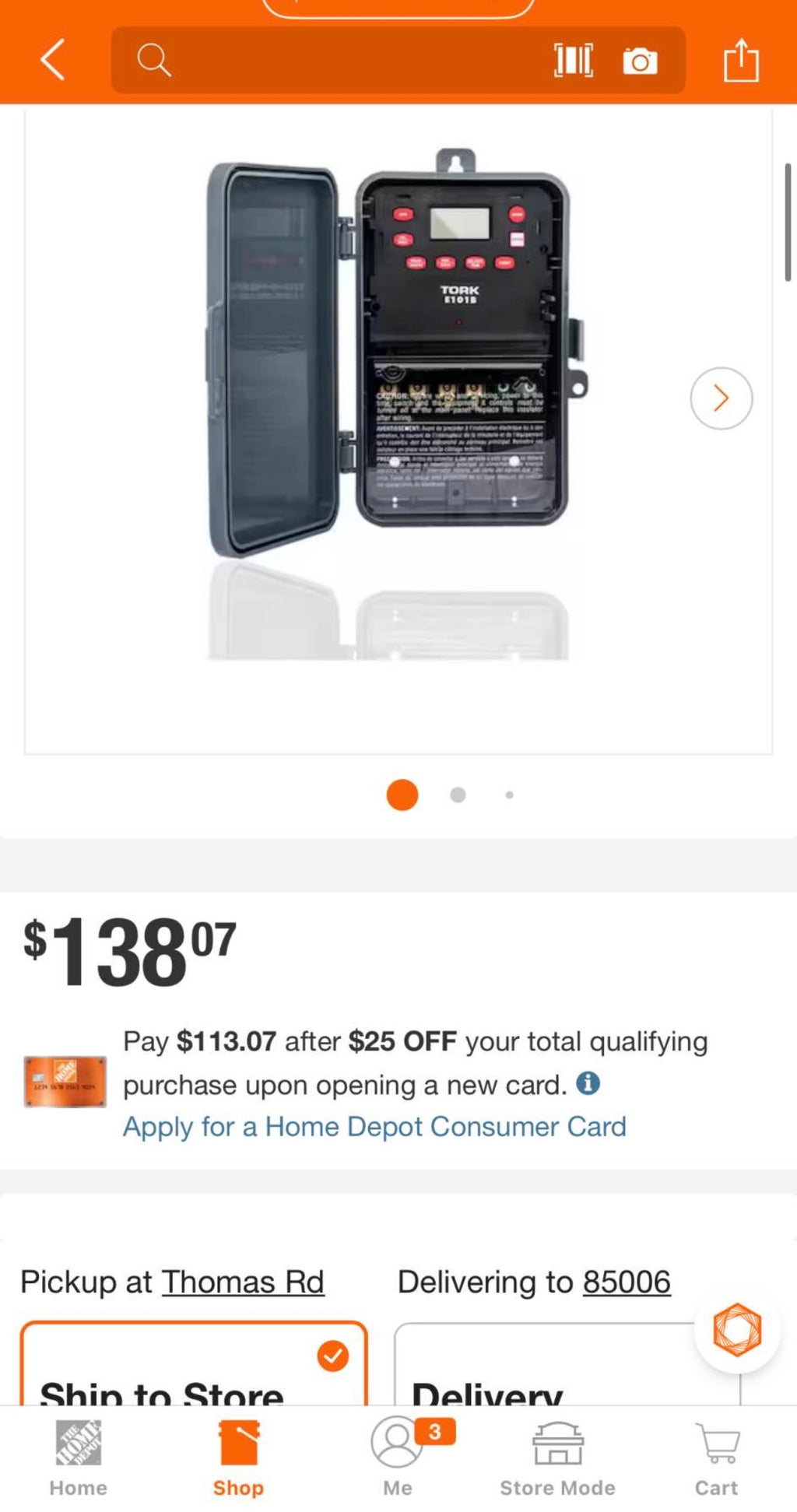 30 Amp 24-Hour Digital 1 Channel Timer Switch