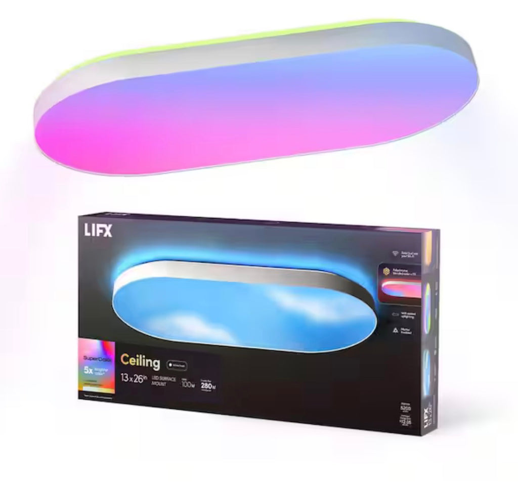 LIFX ceiling, smart LED light