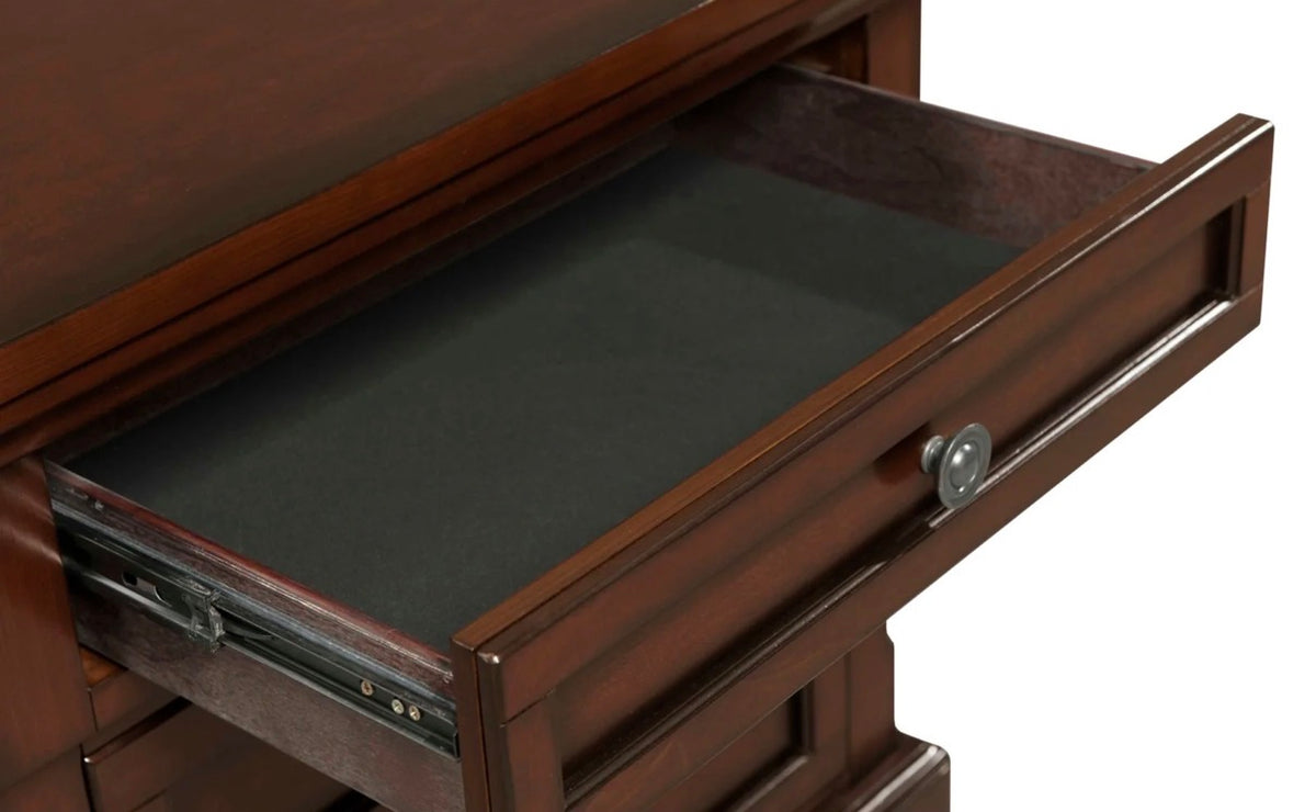 Kingsley Nightstand w/ USB and hidden Jewelry tray