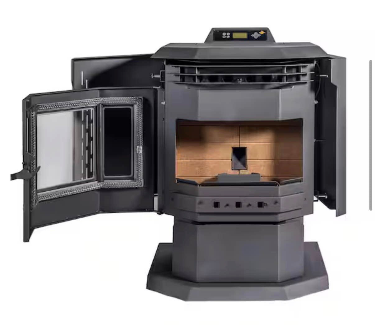 HP21-SS Pellet Stove 2,400 sq. ft (missing parts)
