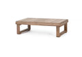 Kashton Brown Wash Outdoor Patio Coffee Table