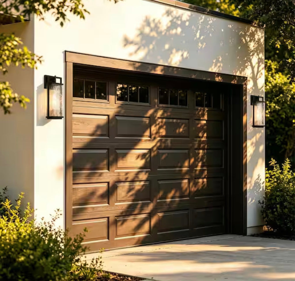 Modern Black Outdoor Wall Lantern Sconce