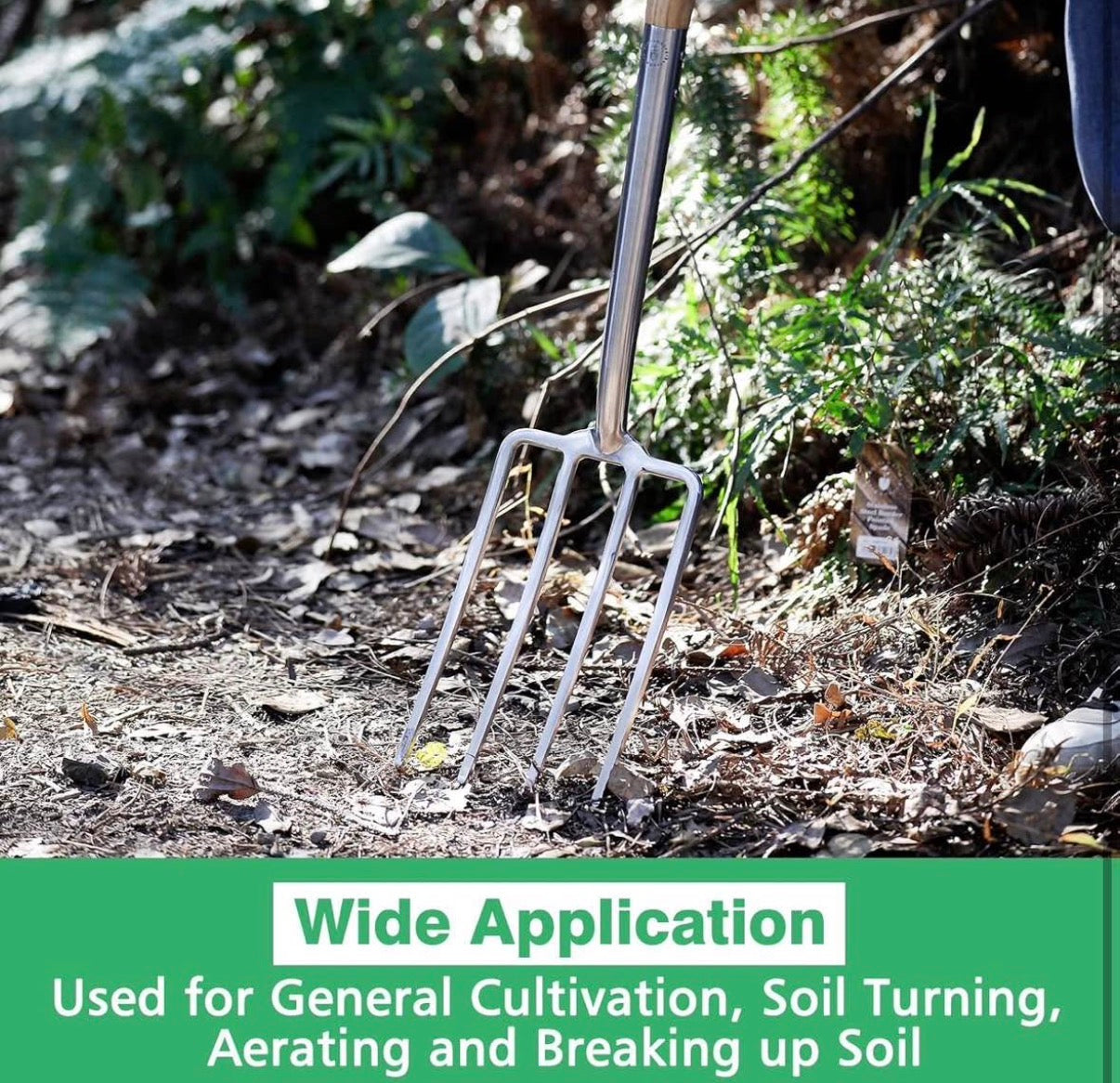 43.9" Heavy Duty  Gardening Digging Fork