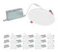 6 in. Adjustable CCT Canless Integrated LED Recessed Light (12 pack)