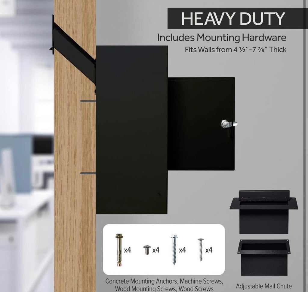 Through-The-Wall Drop Box Deposit Safe