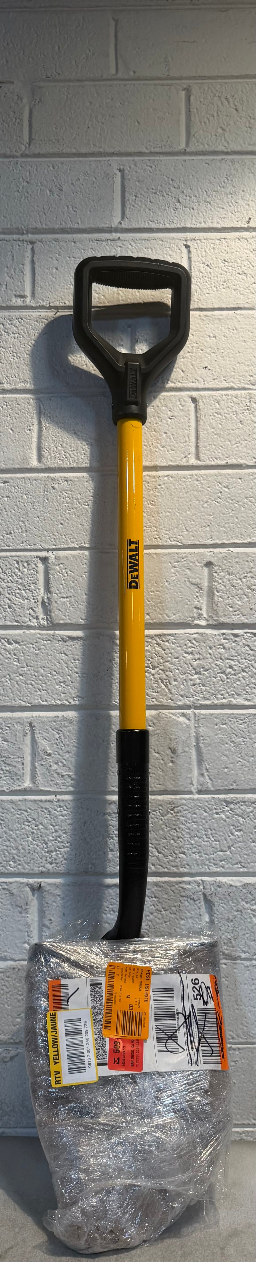 32 in Fiberglass D-Handle Digging Shovel