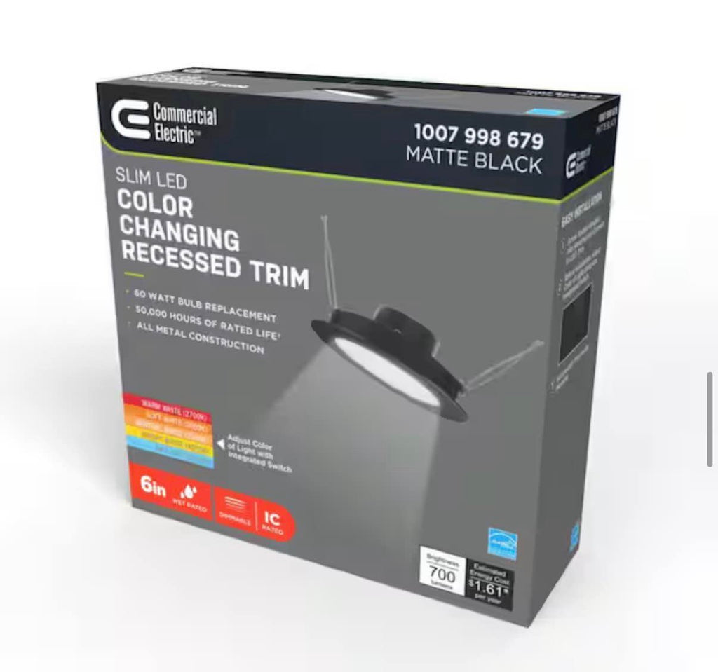 6 in. Ultraslim Retrofit Can Recessed Light