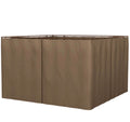 10 FT x 10 FT Gazebo Sidewall Set with 4 Panels