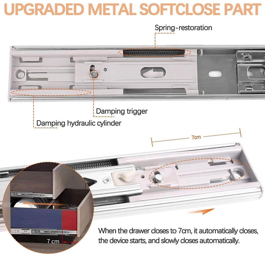Soft Close Drawer Slides