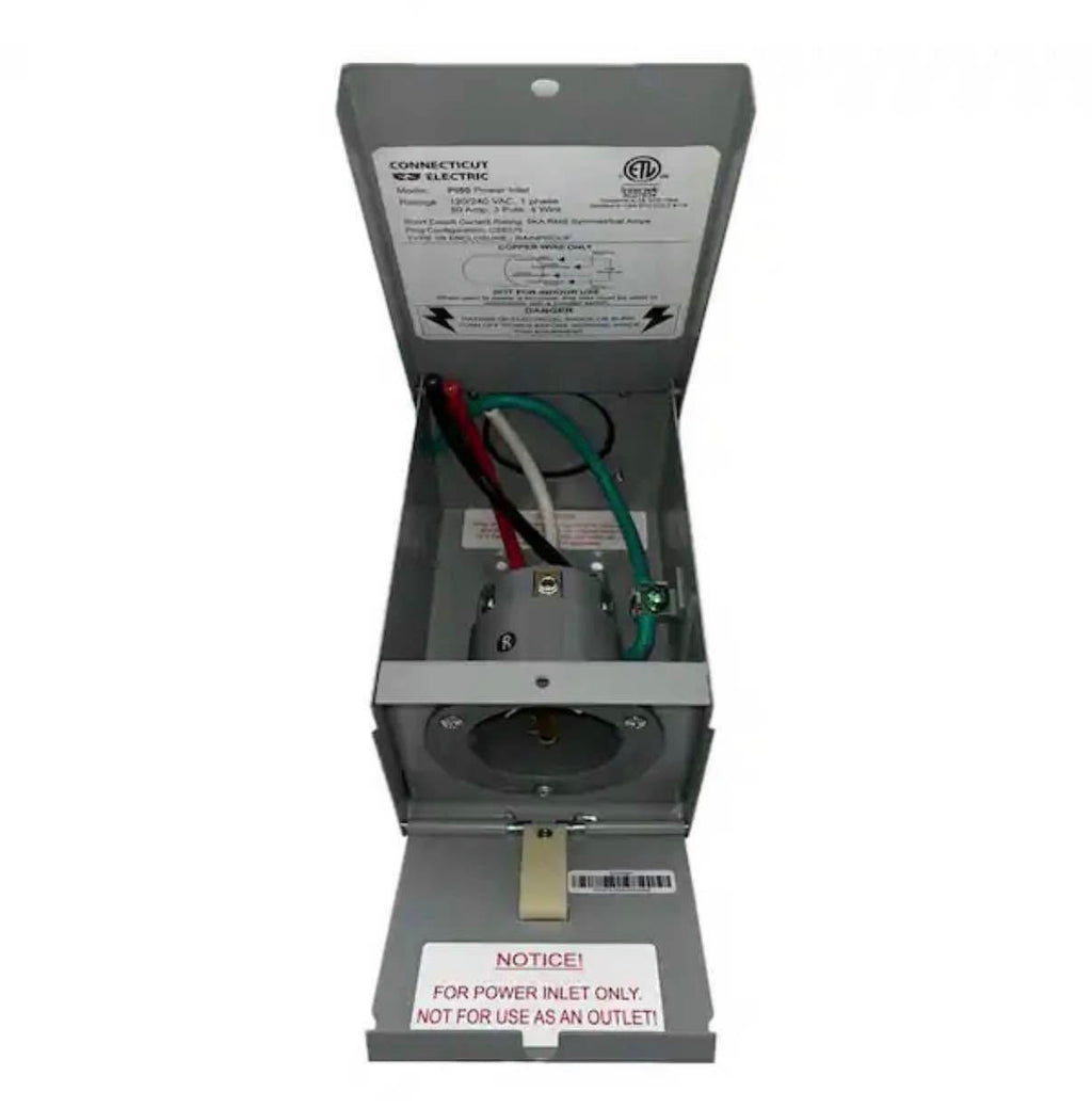 Emergen 50 Amp 10 Circuits G2 Manual Transfer Switch Kit