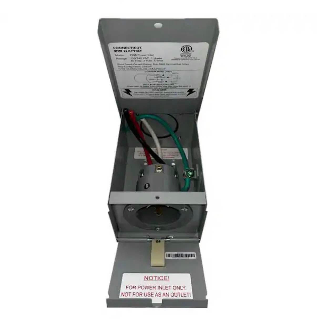 Emergen 50 Amp 10 Circuits G2 Manual Transfer Switch Kit